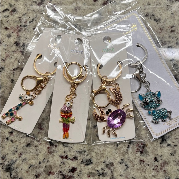 Accessories - Animal Bag Charm NWT - Pick 1